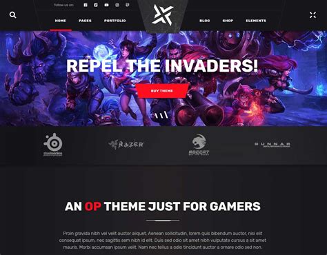 18 Best Esports Website Template Designs 2024 .